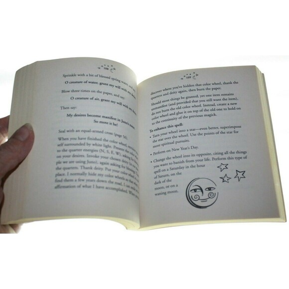 Silver's Spells for Prosperity by Ravenwolf, Silver Paperback Book GUC Free Ship - Picture 3 of 4